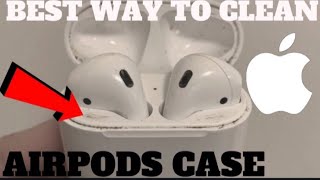 HOW TO CLEAN AIRPODS CASE THE BEST WAY [upl. by Kilian724]