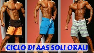 PRIMO CICLO DI AAS Con SOLI ORALI 😱  OXANDROLONE E WINSTROL [upl. by Kazmirci225]