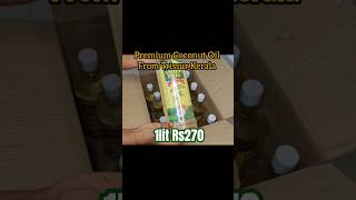 Premium coconut oil 1lit Rs270 only 8438391262 trending coconutoil kerala coldpressoil food [upl. by Hodges]