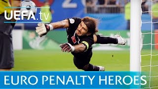 Best EURO penalty shootout saves Schmeichel Seaman and Casillas [upl. by Duester]