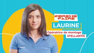 FIÈRES DE FAIRE  Laurine opératrice de montage chez STELLANTIS [upl. by Binky]