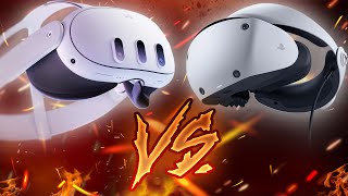 Quest 3 vs PSVR2 [upl. by Angrist]