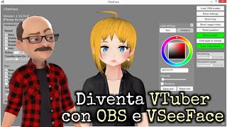 Diventa VTuber con OBS e VSeeFace  Video Tutorial [upl. by Ronacin741]