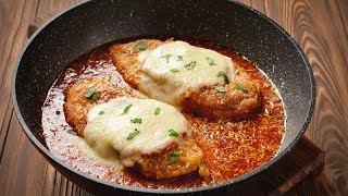 RECETA POLLO a la PARMESANA 🍗  Comida FÁCIL y PRÁCTICA  Cocina paso a paso👩🏻‍🍳 [upl. by Kerr]