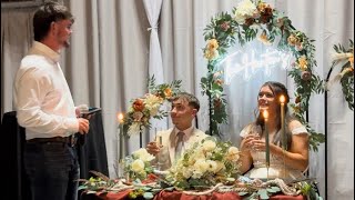 Little Brothers Speech at Sisters Wedding [upl. by Laram442]