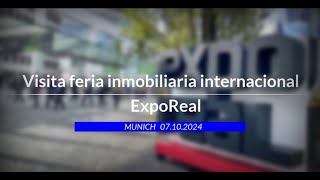 Feria inmobiliaria Expo Real de Múnich [upl. by Gabbey978]