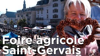 Foire agricole SaintGervais MontBlanc 2018 tradition montagne agriculture élevage [upl. by Goldwin]