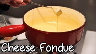 CHEESE FONDUE Authentic Family Recipe How Swiss People Make it [upl. by Wernher390]