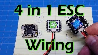 How to wire a 4 in 1 ESC [upl. by Ased714]