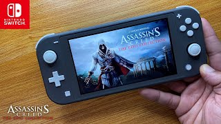 Assassin’s Creed The Ezio Collection Nintendo Switch Lite Gameplay [upl. by Uase72]