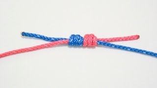 How To Tie A Triple Fishermans Knot [upl. by Selokcin]