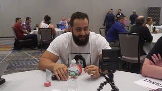 Rusev Interview Rusev Day Lana Aiden English Real Madrid Cristiano Ronaldo [upl. by Cavan]