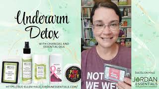 Underarm Detox with Charcoal and Essential Oils [upl. by Burris]