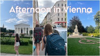 AN AFTERNOON IN VIENNA  INTERRAILING VLOG DAY TWELVE [upl. by Cirri131]