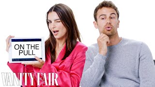 Emily Ratajkowski and Theo James Teach You British Slang  Vanity Fair [upl. by Evangelina]