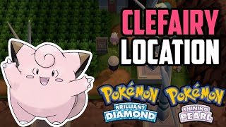 How to Catch Clefairy  Pokémon Brilliant Diamond amp Shining Pearl [upl. by Perreault]