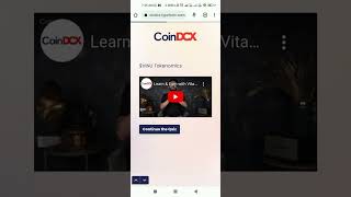 CoinDCX Learn Earn Quiz Answers Win ₹250 Vinu Coin [upl. by Yahiya]