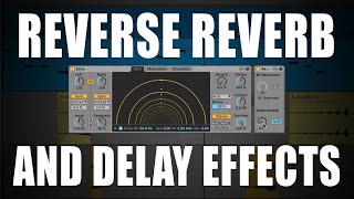 Ableton Reverse Reverb and Delay Effects [upl. by Aigil]