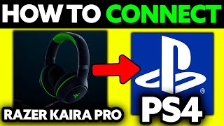 How To Connect Razer Kaira Pro to PS4 2024  Step by Step [upl. by Serrano]