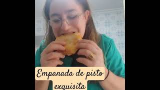 Empanada de pisto exquisita 😋 comidasrapidasyfacilesdehacer [upl. by Borden]