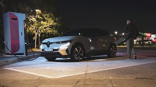 Elektrikli Renault Megane ETech uzun yol testi  1000 kilometrelik kapsamlı inceleme [upl. by Esiuol980]