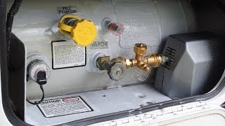 Adding a Propane distribution system to a RV [upl. by Eibor]