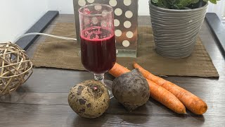 GINGERCARROTSBEETS JUICE [upl. by Careaga]