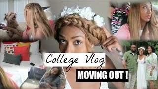 COLLEGE VLOG 23 End of my sophomore year of college MOVING OUT [upl. by Frodin]