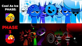 🥶 Cool As Ice Phase VS Phase 3 ⛔ in Incredibox Sprunki [upl. by Fu501]