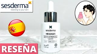 🌷7 SECRETOS de SESDERMA Mesoses Supreme Antiaging SERUM Antienvejecimiento Supremo✅Review [upl. by Lindblad222]