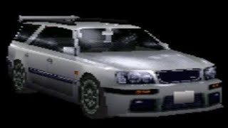 Touge Max G  Nissan Stagea 25T RS FOUR V [upl. by Nealon]