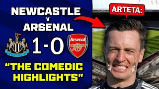 UNSEEN FOOTAGE OF NEWCASTLE V ARSENAL EMOTIONAL [upl. by Phene]