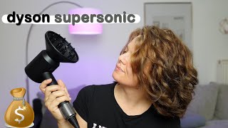 Ist der Dyson Supersonic seine 369 Euro wert Fön Test  Curly Girl Methode [upl. by Gaven930]