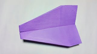 how to make a paper airplane that flies Far  Glider paper plane [upl. by Astto]