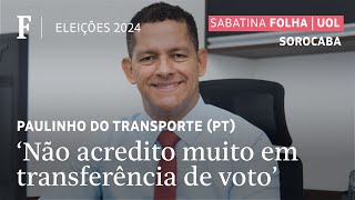 Candidato a prefeito de Sorocaba contesta pesquisas e diz não contar com transferência de votos [upl. by Viehmann]