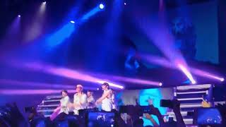 CNCO concert performing pretend performance on stage live [upl. by Ynohtnaluap886]