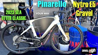 Pinarello Nytro E5 Gravel Bike 2023 Sea Otter Classic [upl. by Ellenrahs]