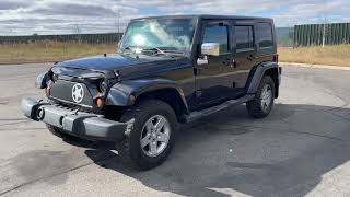 2008 JEEP WRANGLER UNLIMITED SAHARA 1J4GA59148L603039 [upl. by Gladi]