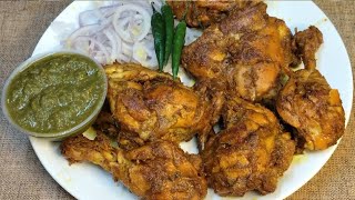 Chicken fry  Fried chicken  सिर्फ दो चम्मच तेल मे करे चिकन फ्राई  Chicken  Chicken recipe [upl. by Jo182]