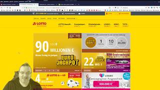 Lottoland Hausfrau gewinnt 90 Millionen im Eurolotto [upl. by Rekcut]