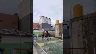 Sunback style😬 sepaktakraw sunbackspike salto [upl. by Kier157]