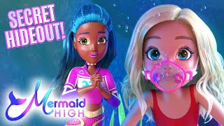 Visit Mermaid Secret Hideout  Mermaid High Episode 12 Animated Series  Cartoons for Kids [upl. by Garrity]