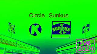 Circle K Sunkus Logo Effects Bandai Entertainment 2006 Effects [upl. by Maisey]