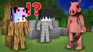 Escape From PEPPA MONSTER PIG in Minecraft [upl. by Esital]