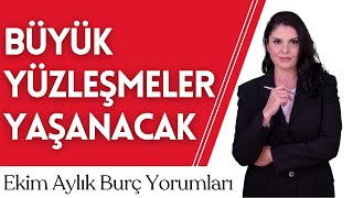 Ekim 2024 Burç Yorumları Büyük Yüzleşmeler Yaşanacak [upl. by Judie]