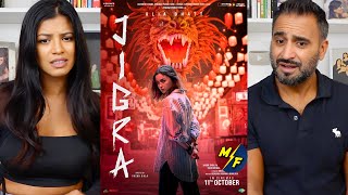 JIGRA  OFFICIAL TEASER TRAILER REACTION  Ulti Ginti Shuru  Alia Bhatt  Vedang Raina Vasan Bala [upl. by Ativoj]