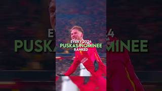 Every 2024 Puskas award nominee ranked [upl. by Adiaros]