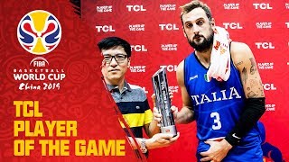 Marco Belinelli  Puerto Rico v Italy  TCL Player of the Game  FIBA Basketball World Cup 2019 [upl. by Otiv]