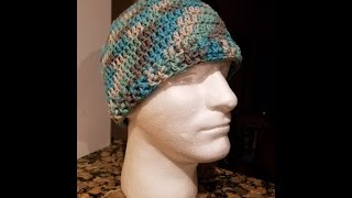 Crocheting a Basic Hat Tutorial [upl. by Gally]