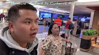 Brisbane City AirPort To Canberra City AirPort [upl. by Wartow]